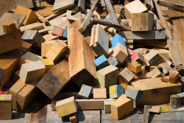 Lumber waste
