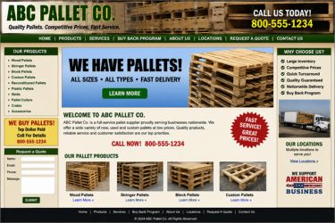 Messy Pallet website