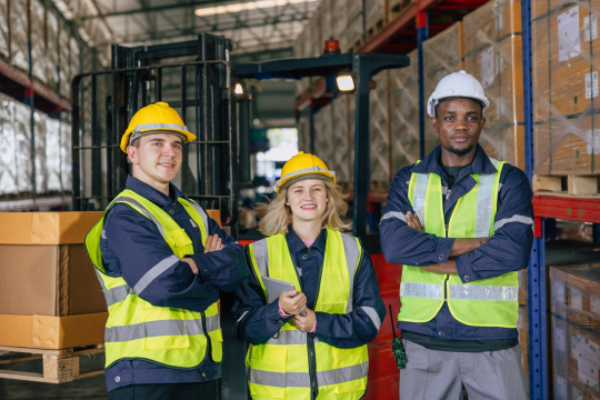 How Labor Shortages Affect Pallet Mfg - Warehouse workers
