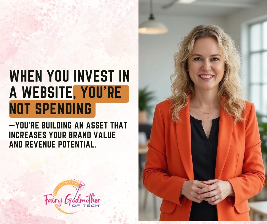 quote by Beth Riegger the fairy godmother of tech inspiring business owners