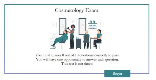 Title screen image showing 4 cartoon figures in a salon getting their hair and nails done.