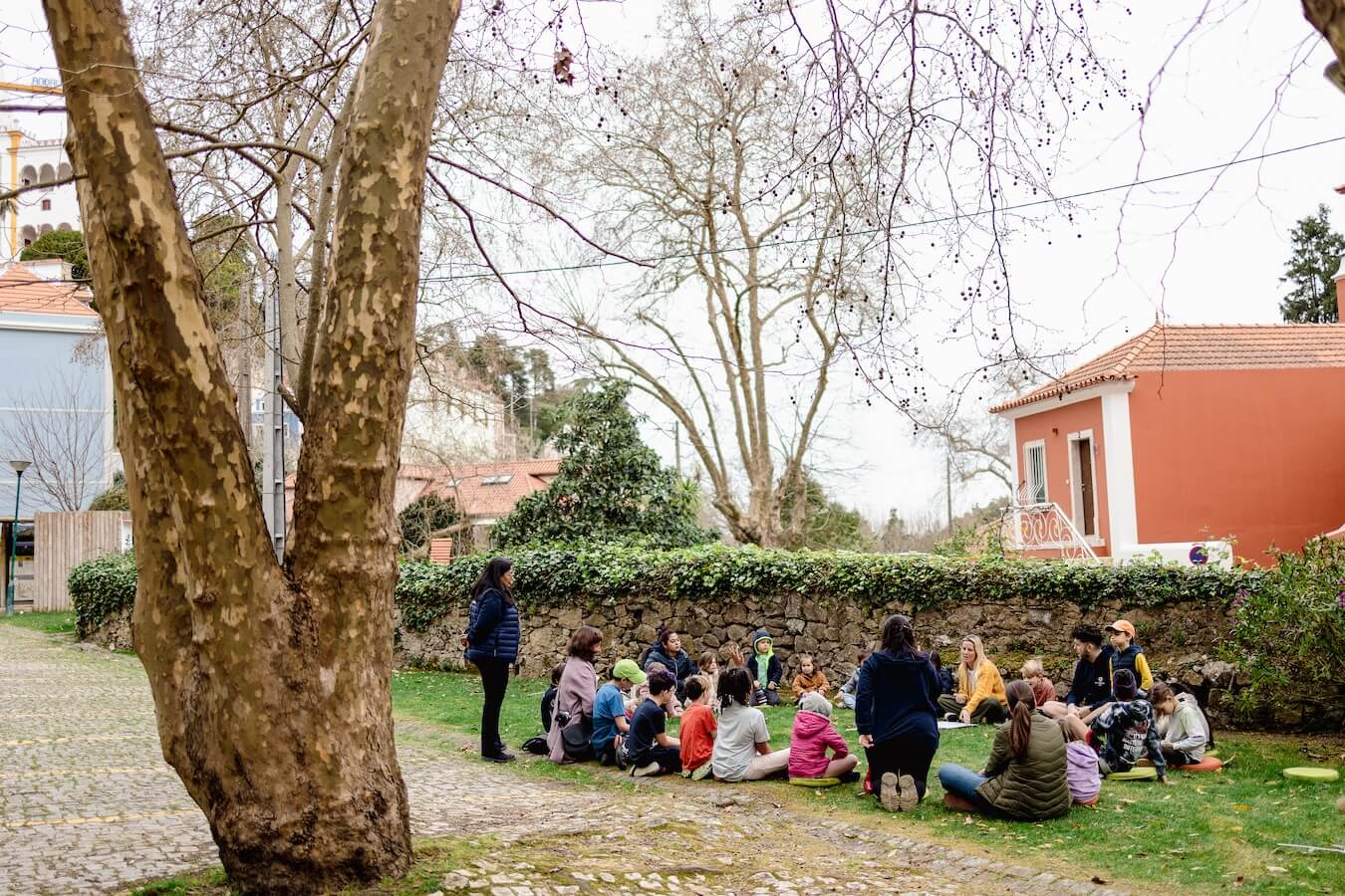 A Boundless Life group of children and educators