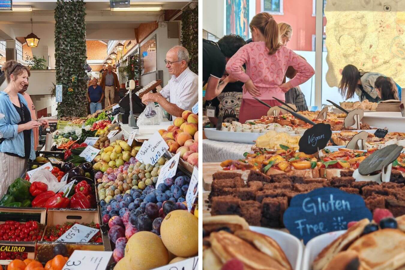 Market shopping in Europe - budgeting for a family gap year and sabbatical