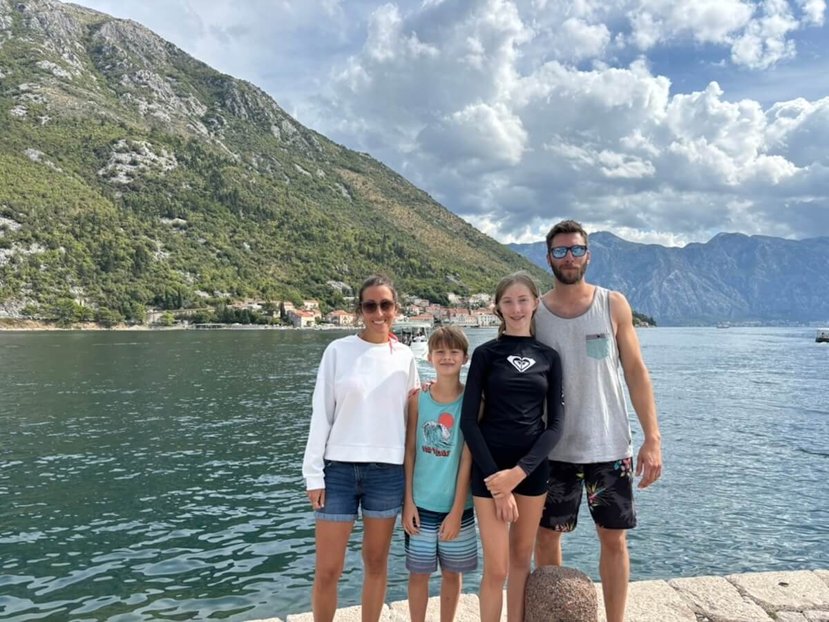 The Arbour Belair family find courage and take a gap year with Boundless Life starting in Kotor