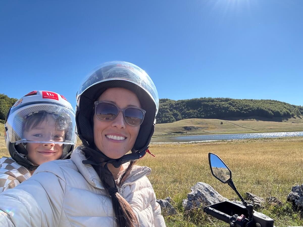 The Belair Arbour family go quad biking in Kotor