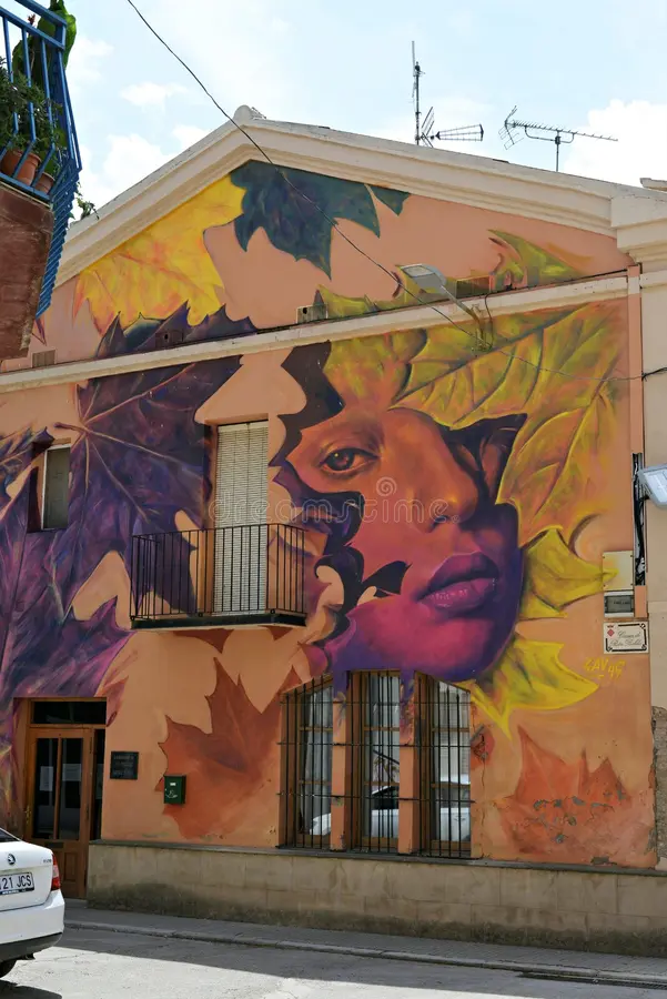 Street art on Pere IV, Barcelona