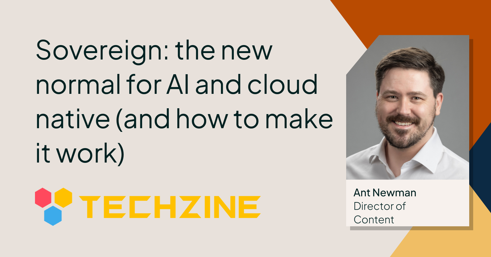 Sovereign: the new normal for AI and cloud native (and how to make it work)