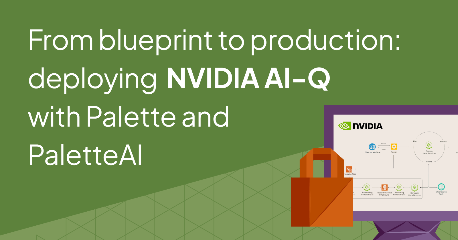 From blueprint to production: deploying NVIDIA AI-Q with Palette and PaletteAI