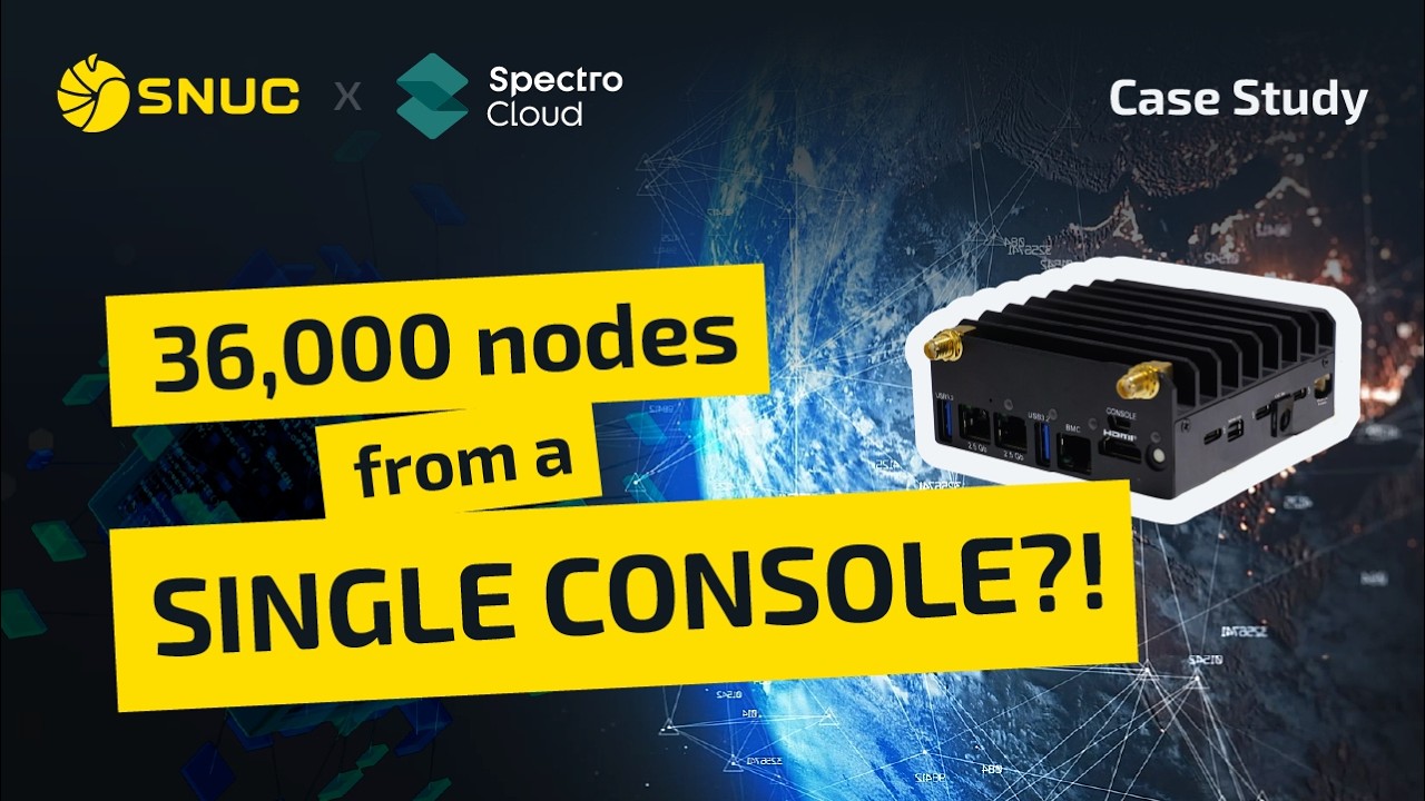 Rugged edge hardware meets PaletteAI: the SNUC x Spectro Cloud joint platform