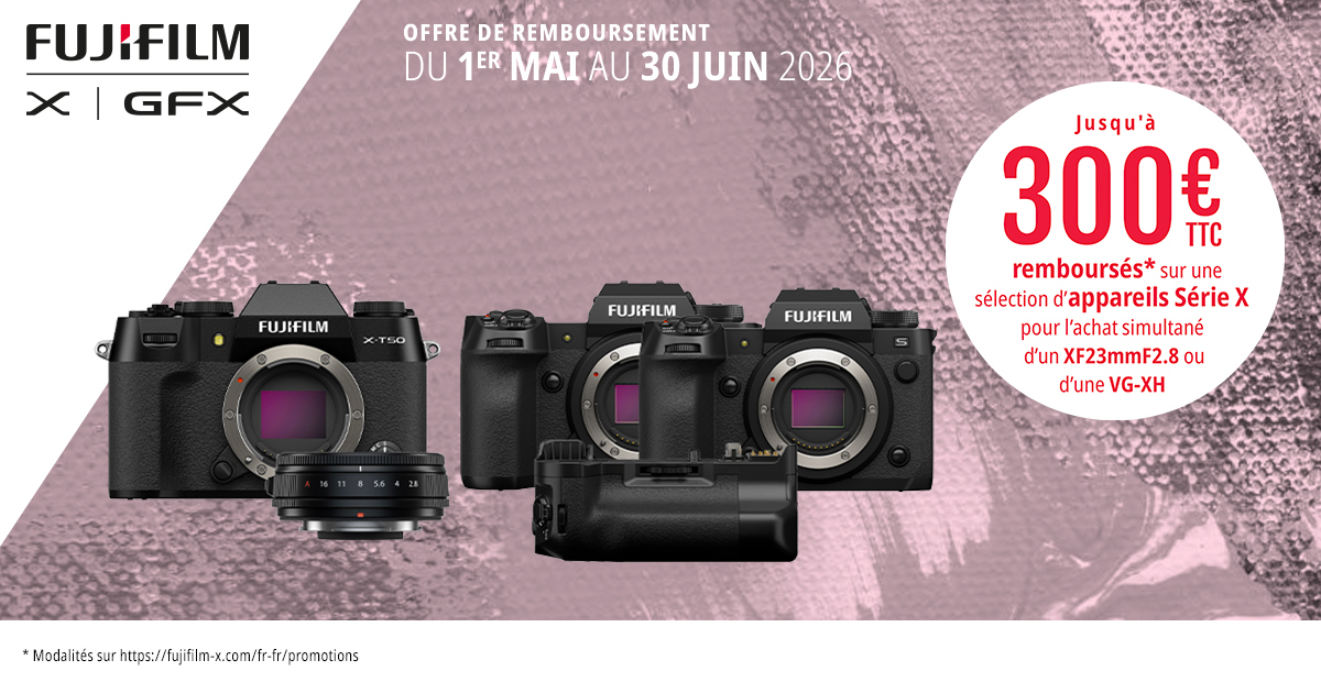 OFFRE DE REMBOURSEMENT - FUJIFILM