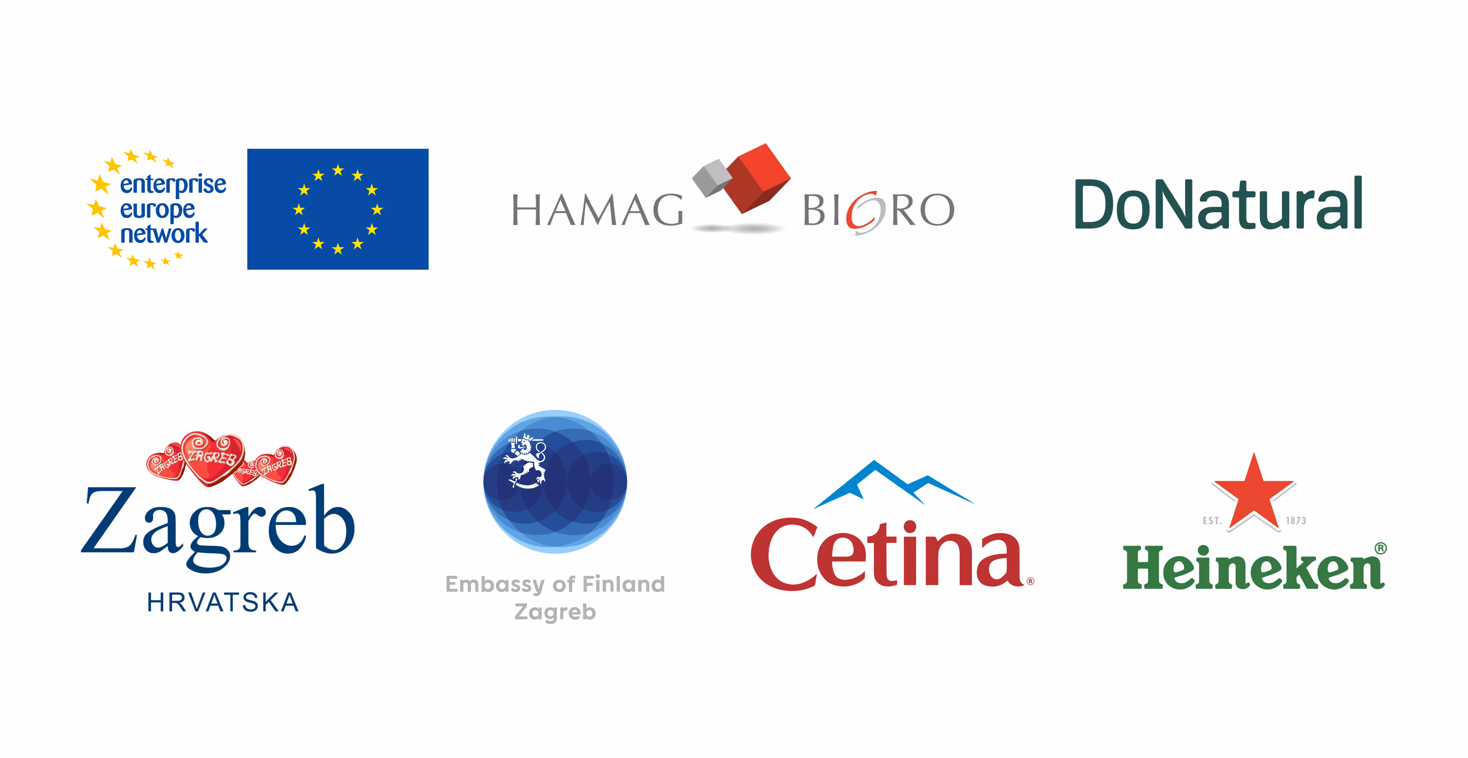 Hamag Bicro, Heineken, Cetina, DoNatural, TT Zagreb — Partners at Zagreb SLUSH'D