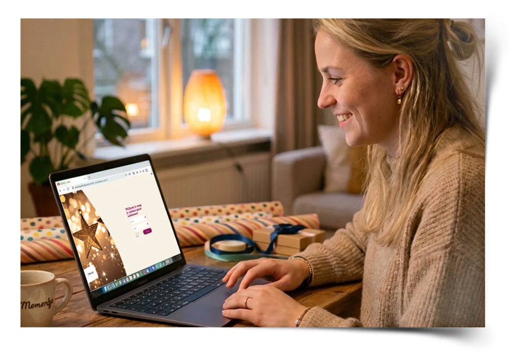 Voorbeeld persoonlijk (kerst)geschenk