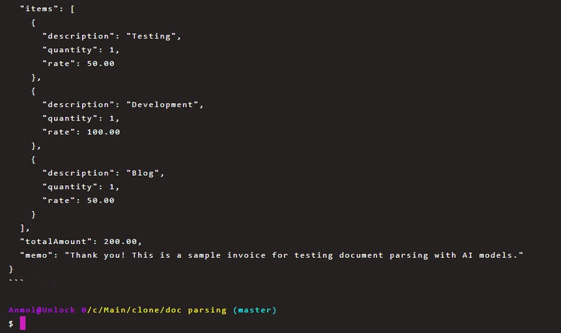 anthropic code output