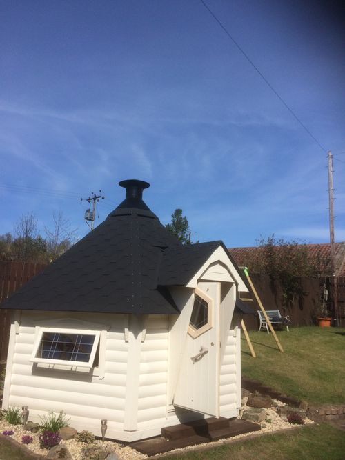 A BBQ Hut as an Office?