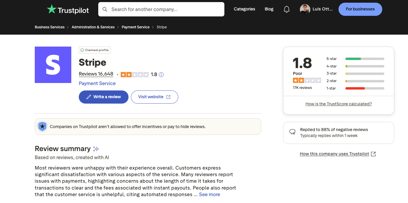 Nuvei与Stripe对比（2026年版）：哪种全球支付平台最适合您的业务？ | Nuvei