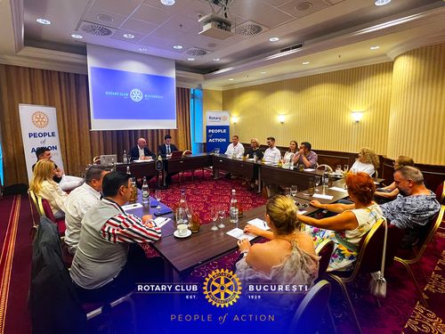 Întâlnirea săptămânală a Rotary Club București