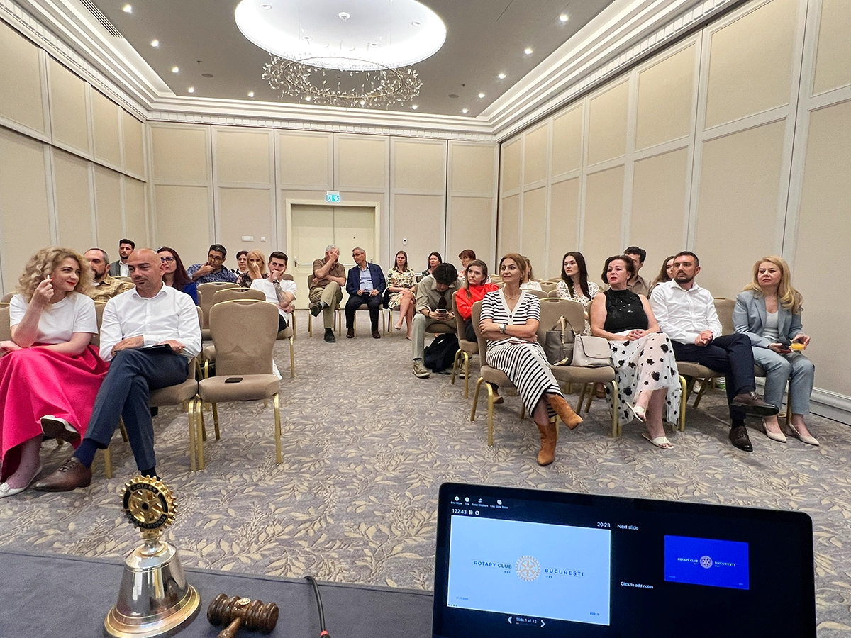 Punte între cultură, știință și economie: o nouă seară memorabilă la Rotary Club București
