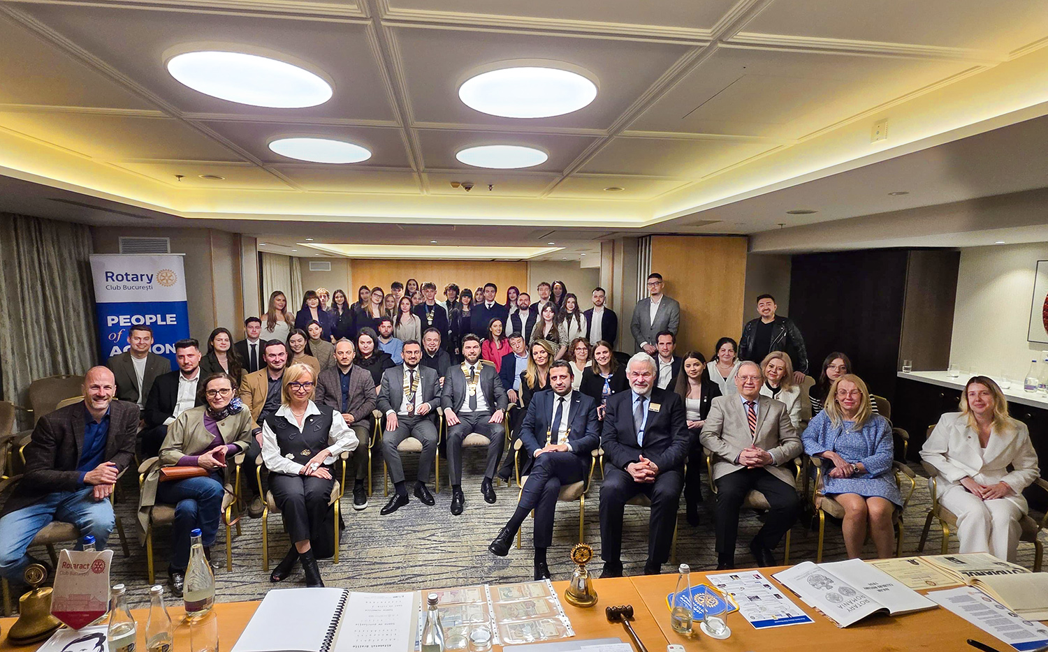 Rotary Club București sărbătorește 97 de ani de la cartare, într-o ședință aniversară extraordinară, în cadrul InterContinental Athenee Palace