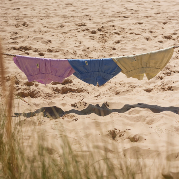 Sea-M products on the beach