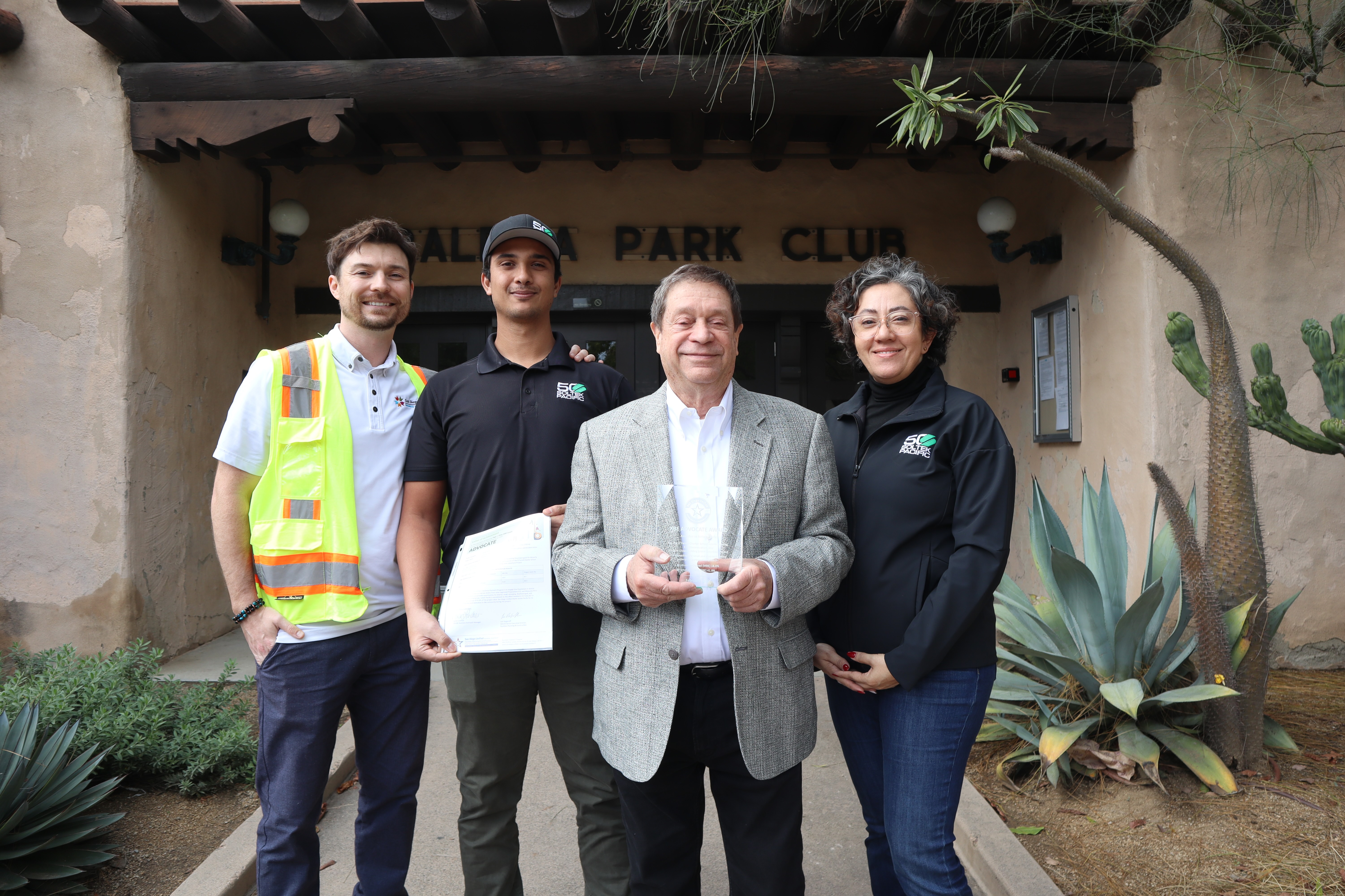 Soltek Takes Home Award at SDUSD Construction Showcase