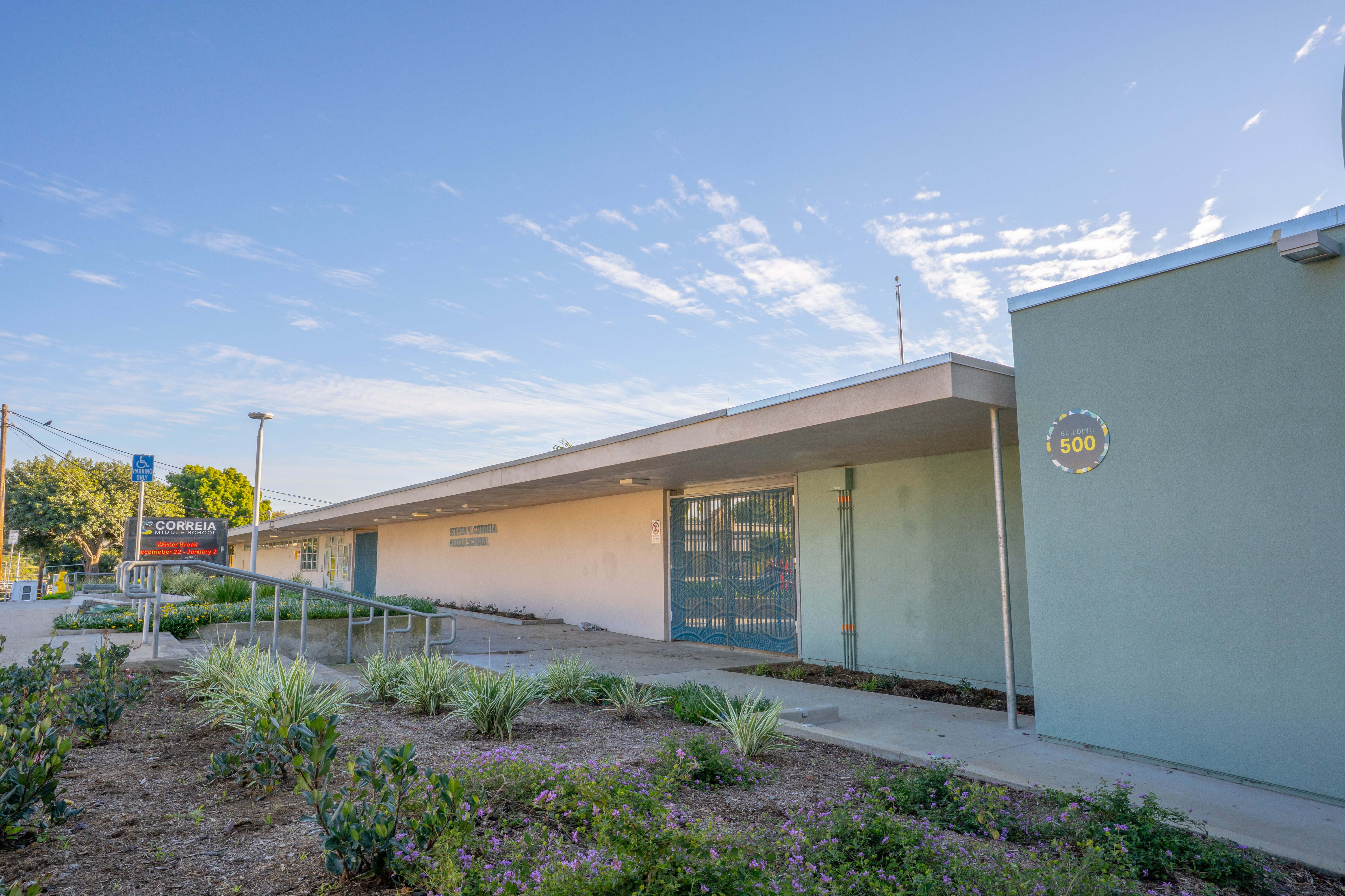 Correia Middle School Whole Site Modernization