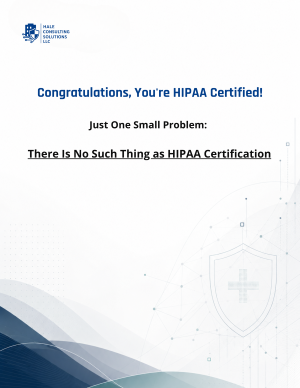 What is HIPAA Certified?