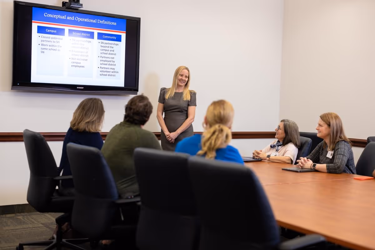 Nurse answering questions