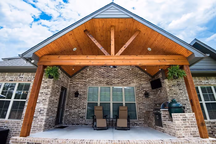 Custom home built by Watson Homes