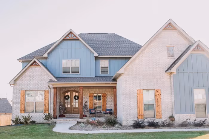 Custom home built by Watson homes