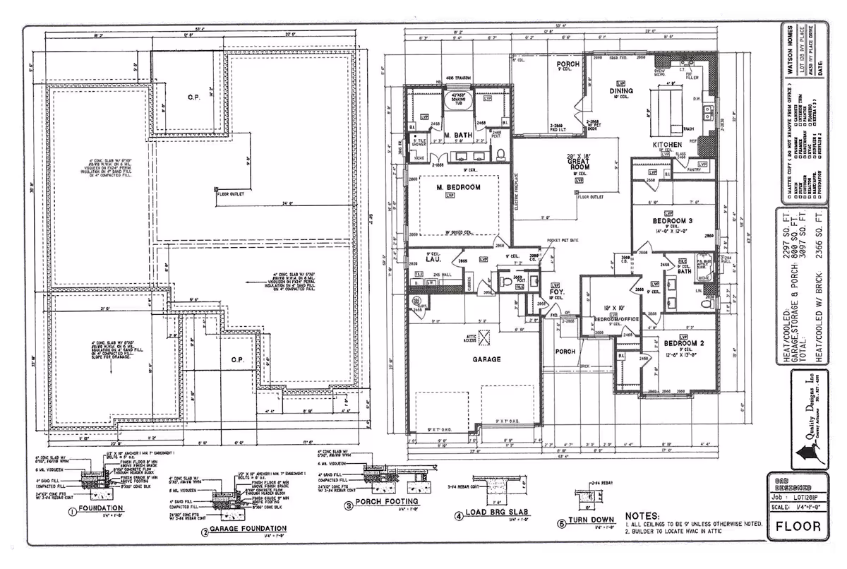 1430 Ivy Place Floor Plans