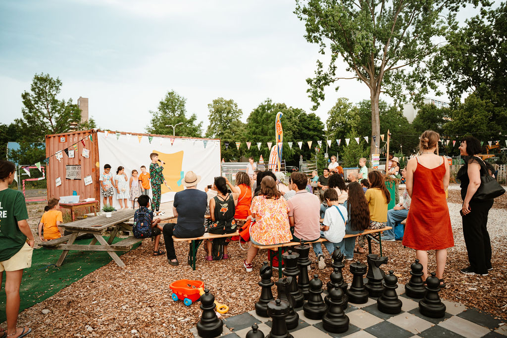 Vier Burendag bij het Stationshuis