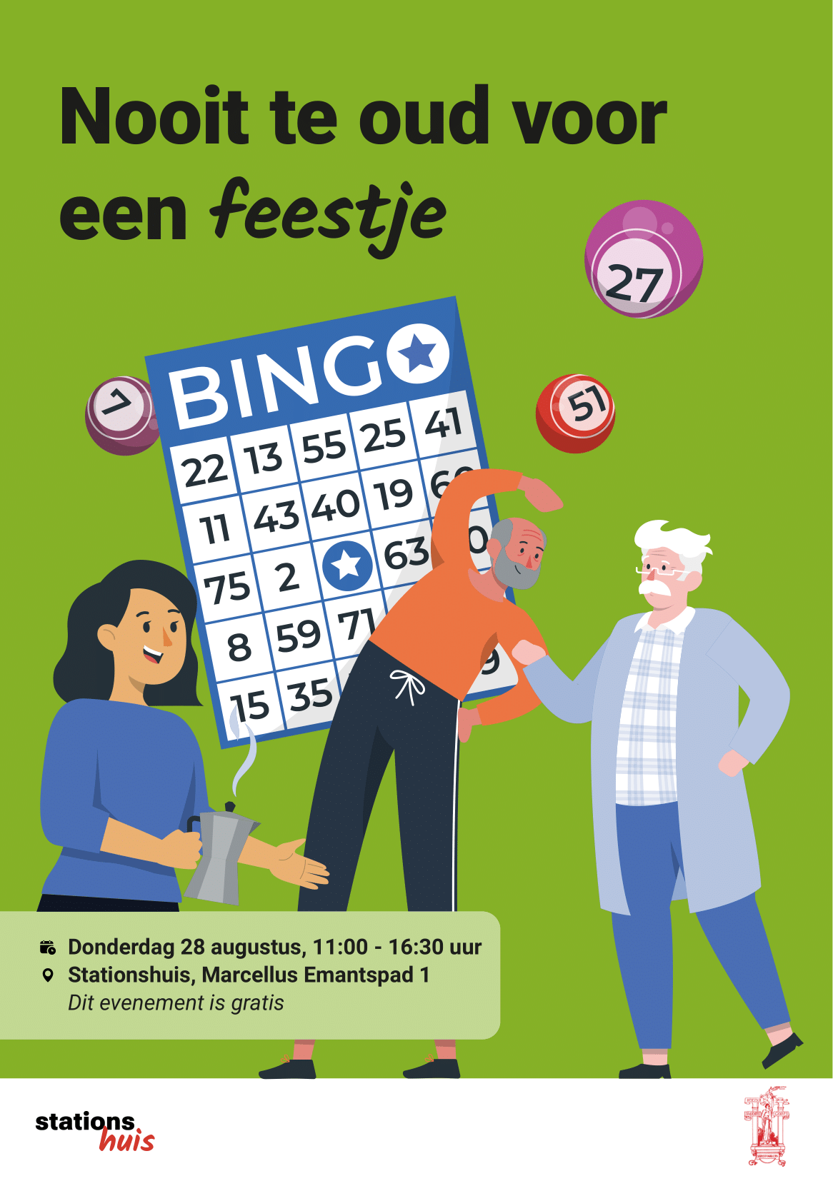 Nooit te oud voor een feestje
