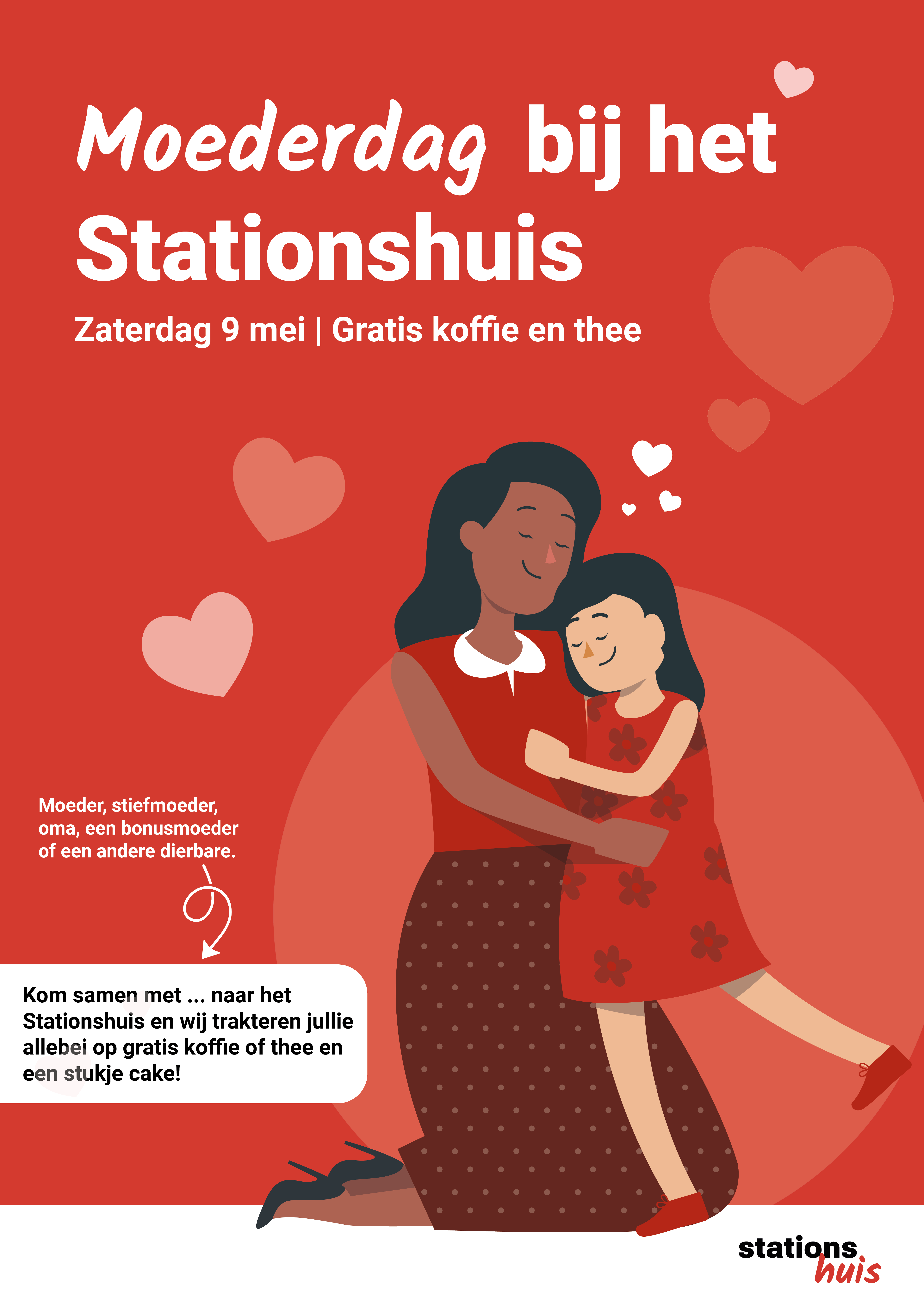 Moederdag bij het Stationshuis