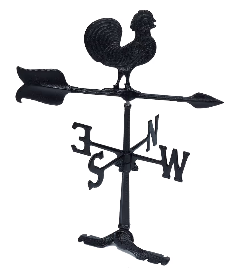 A Rooster Weathervane