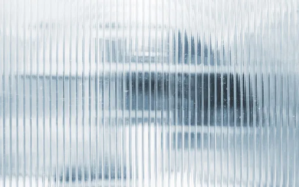 A detailed close up photo of our twin-wall polycarbonate roof and wall sheeting for greenhouses