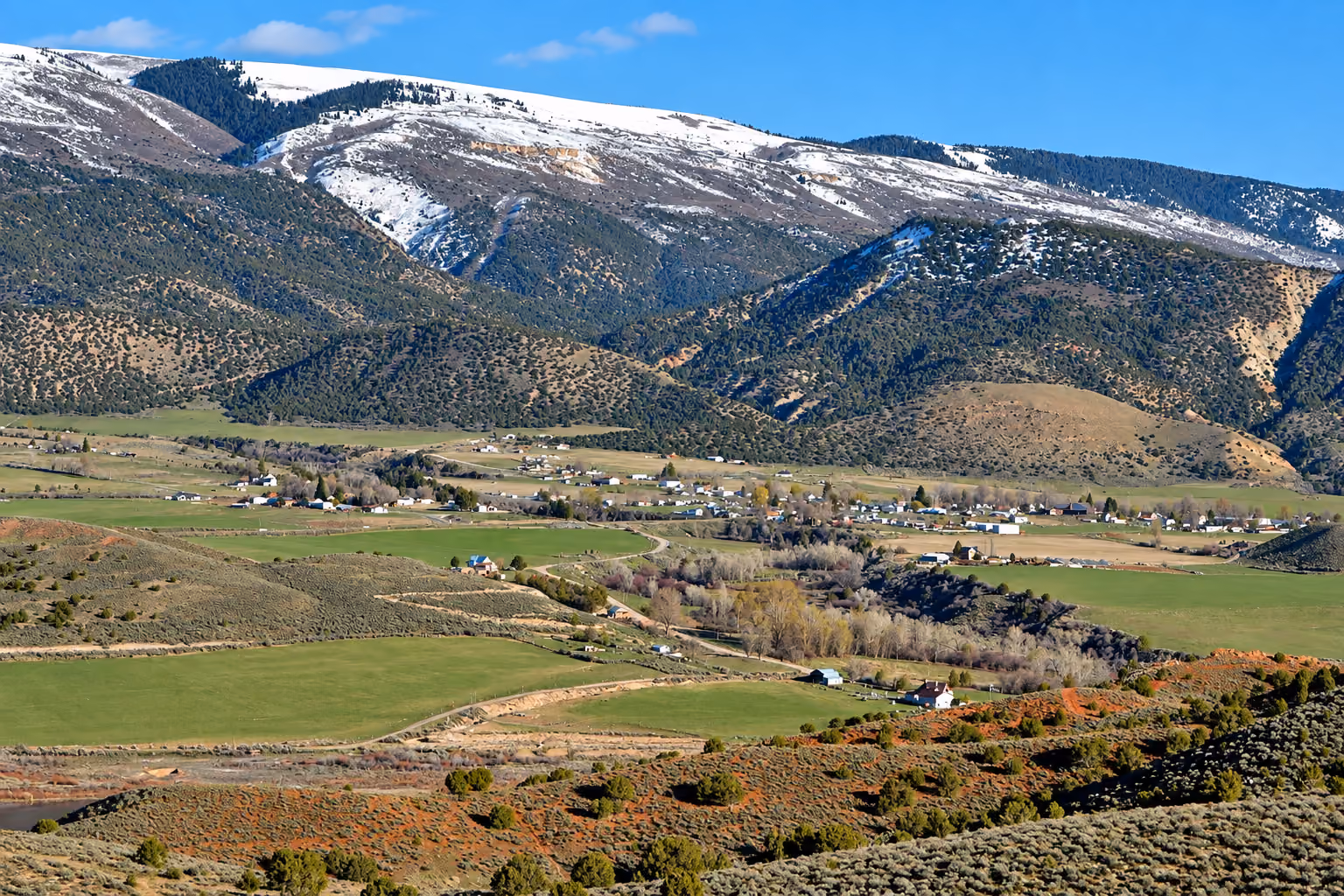 View of Sterling, Utah in Sanpete County