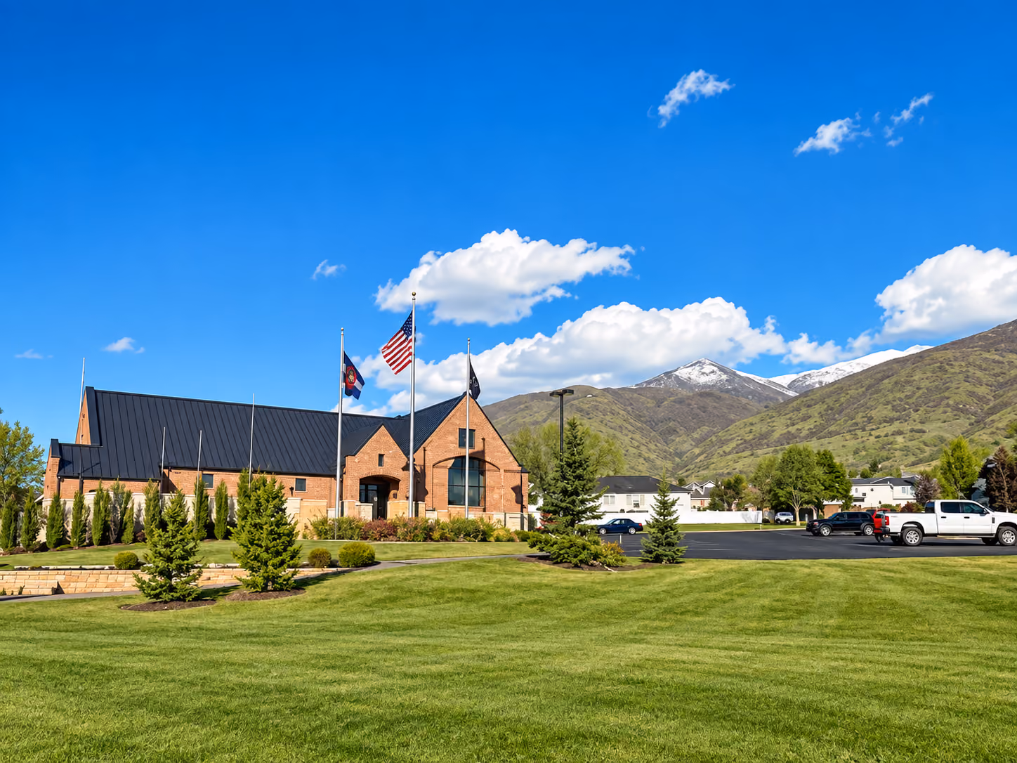 View of Fruit Heights, Utah in Davis County