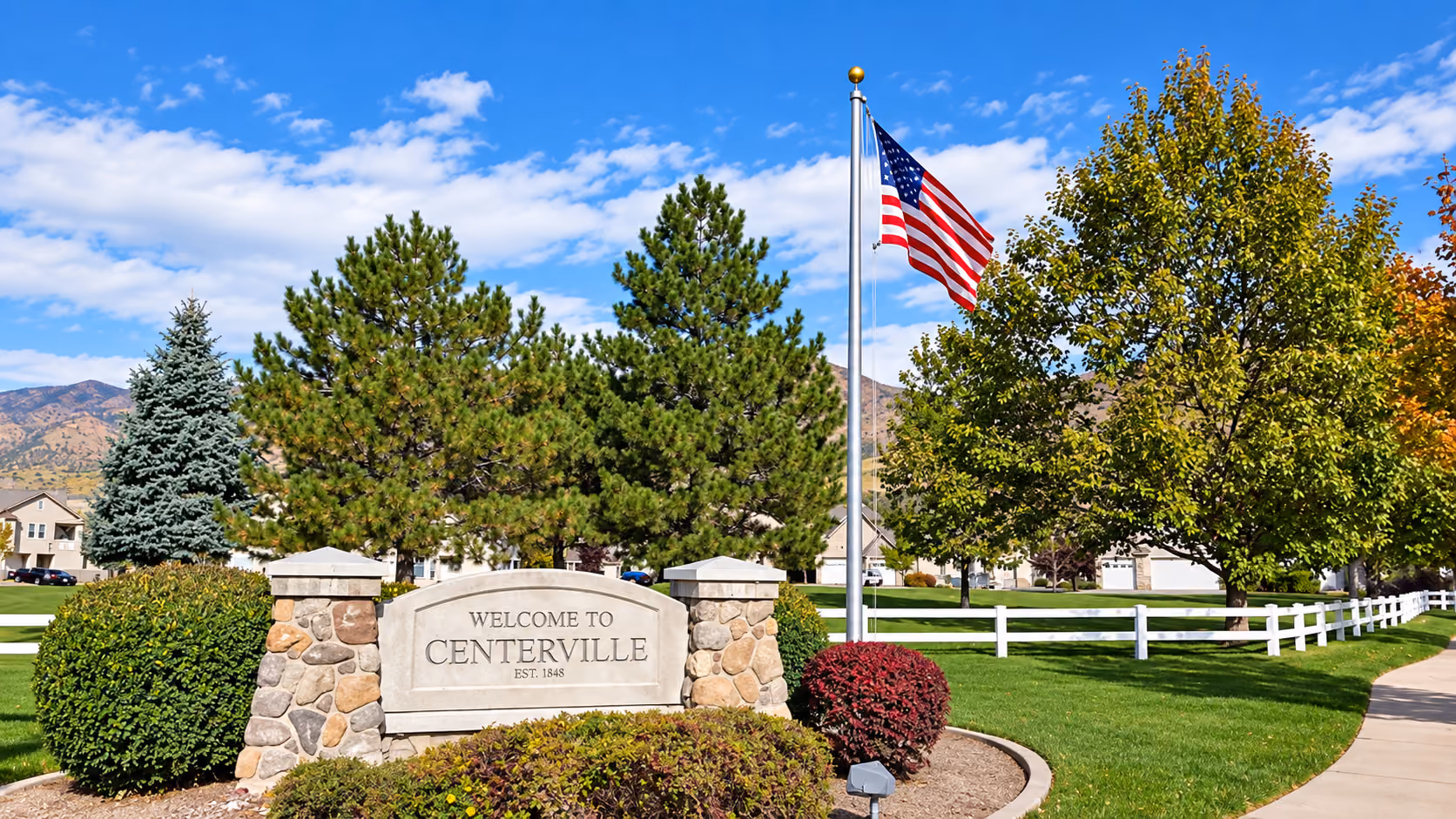 View of Centerville, Utah in Davis County