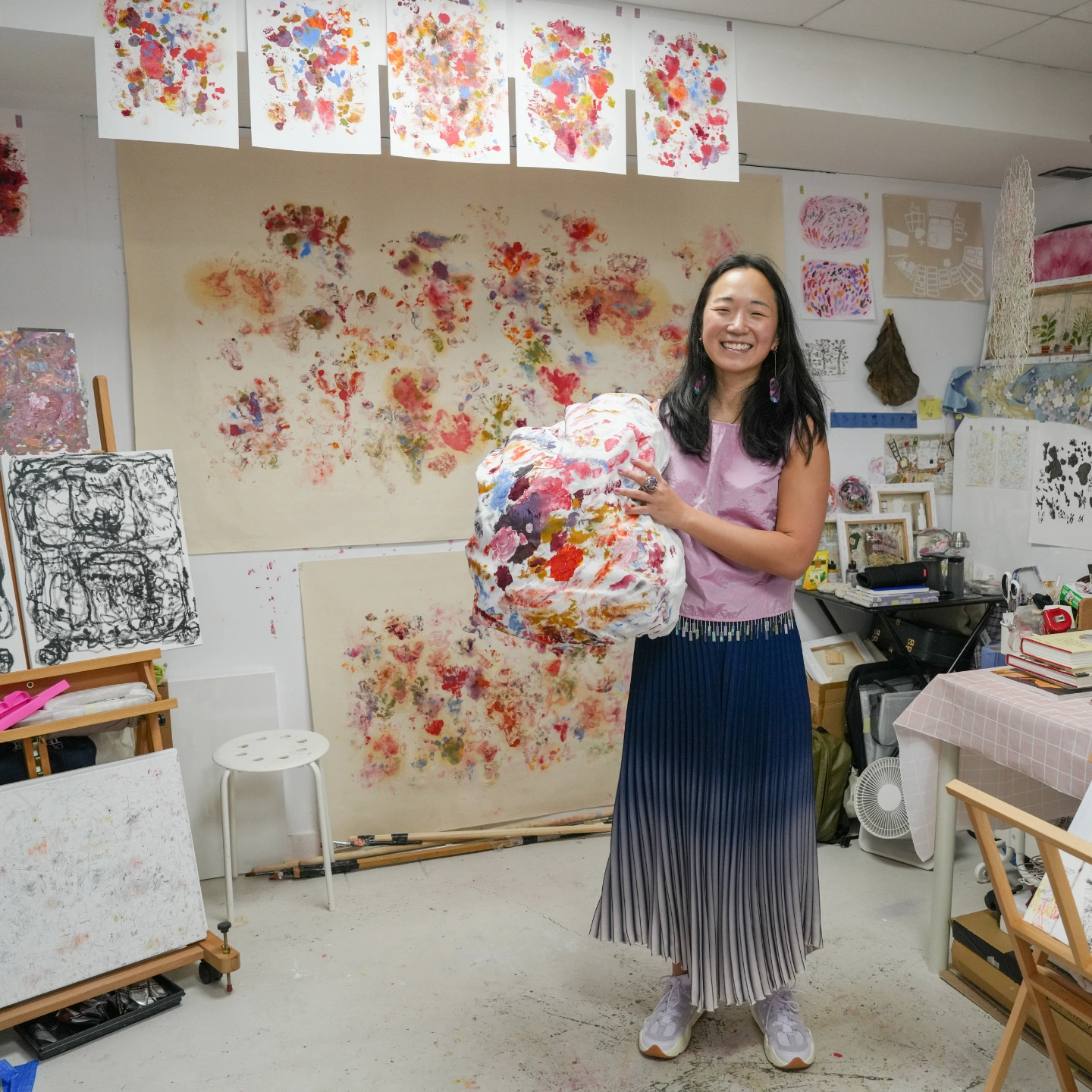 Jolene Liam in her previous studio at Proposition Camden