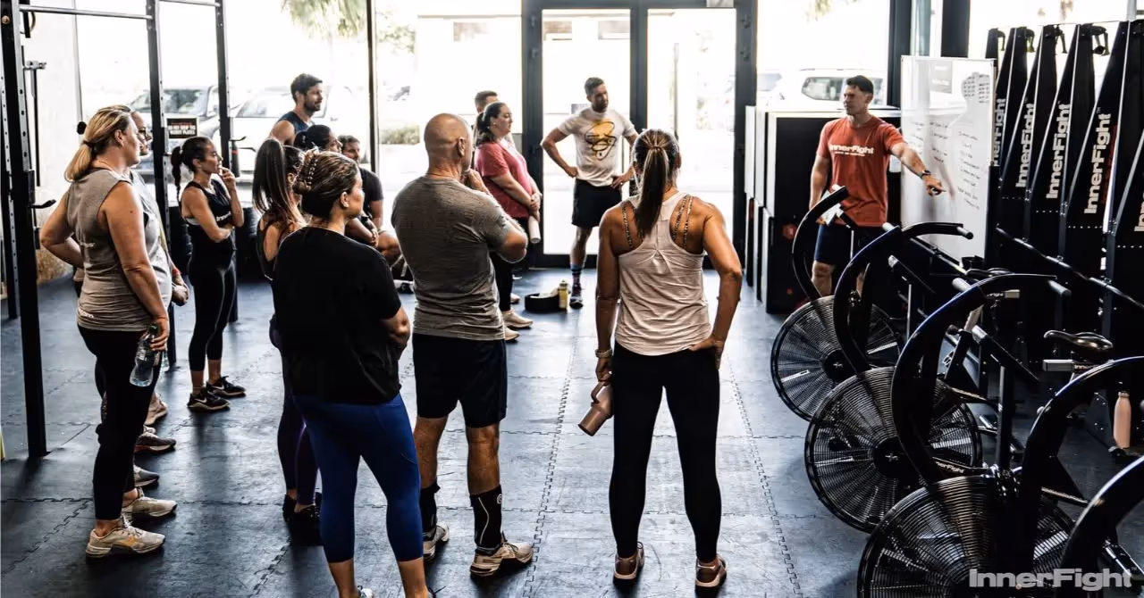 CrossFit workout class in Dubai