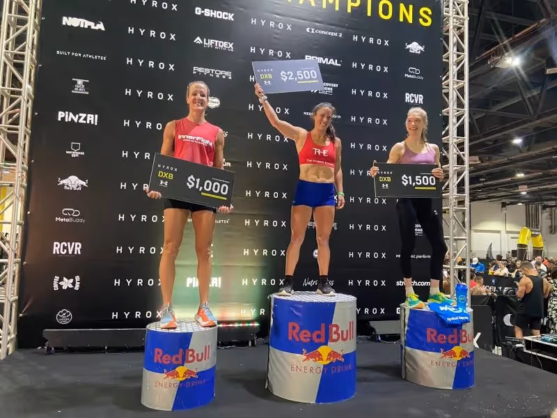 Coach Jess Towl Podiums at Hyrox Dubai