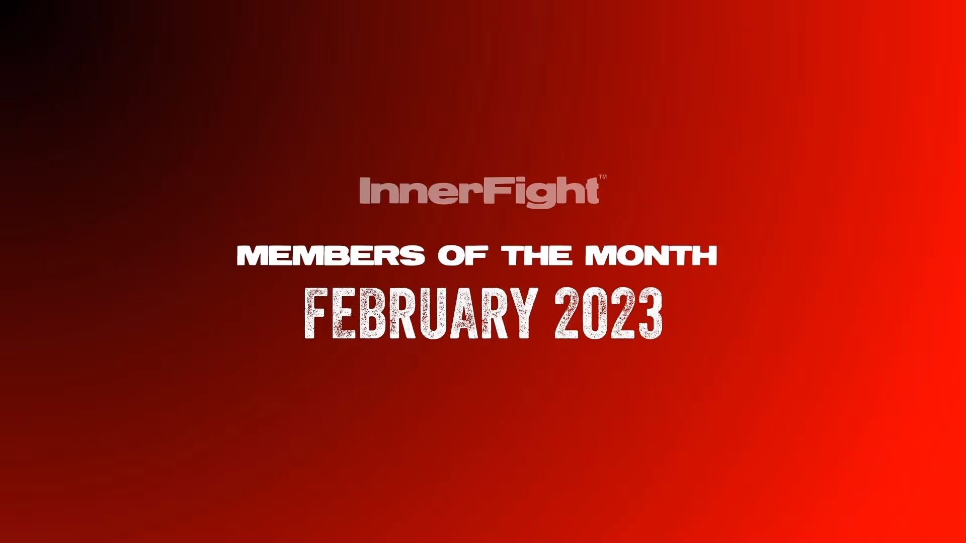 Members of the Month (February)