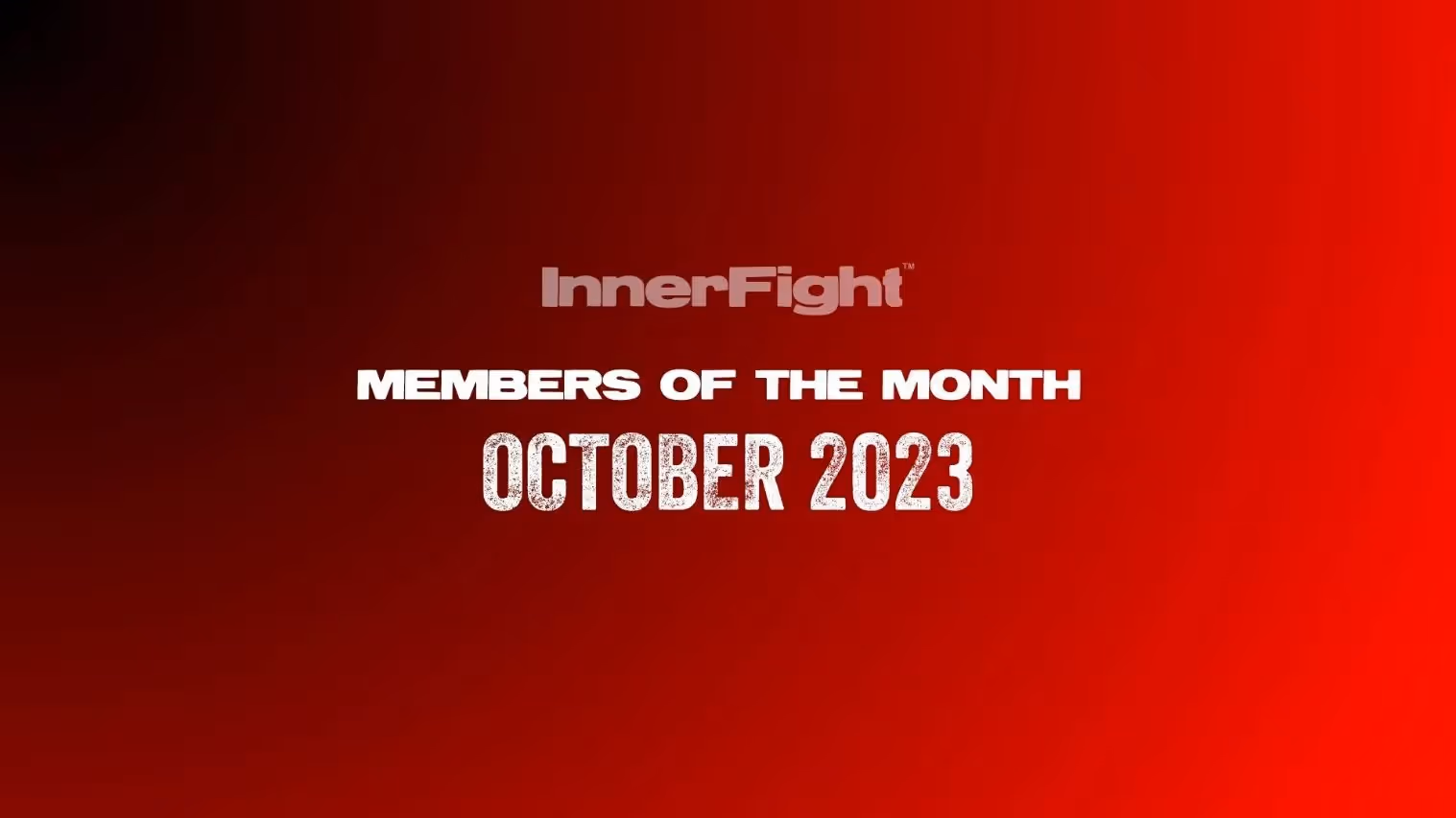 Members of the Month (October)