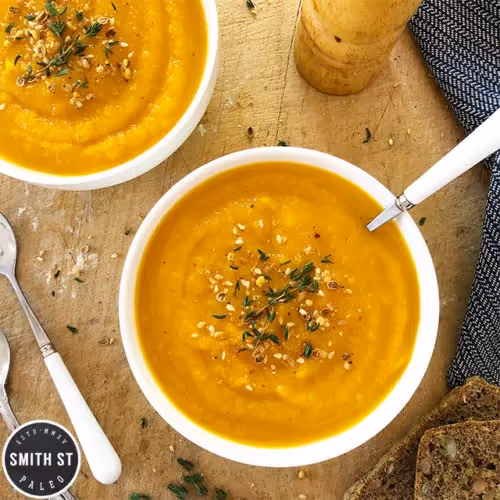 Swede, Carrot & Pumpkin Soup