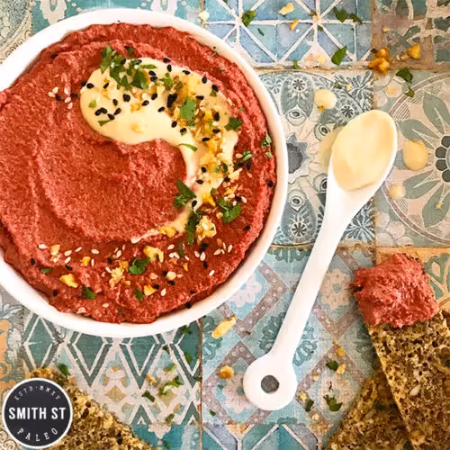 Beetroot and Roasted Walnut Dip