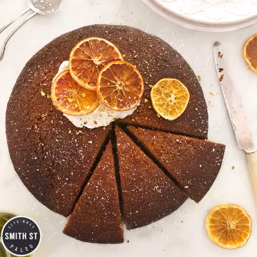 Orange Cardamom Olive Oil Cake