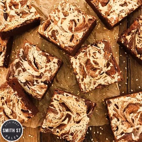 Sweet Potato and Tahina Brownies