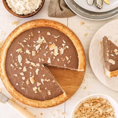 Banana Coconut Pie