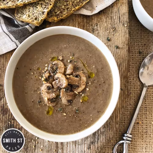 Mushroom & Chestnut Soup