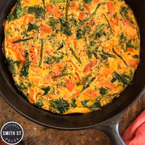 Smoked Salmon Frittata